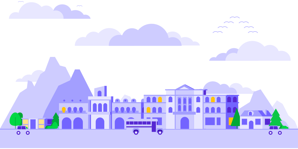 A cityscape