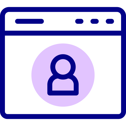 Icon for a personal profile